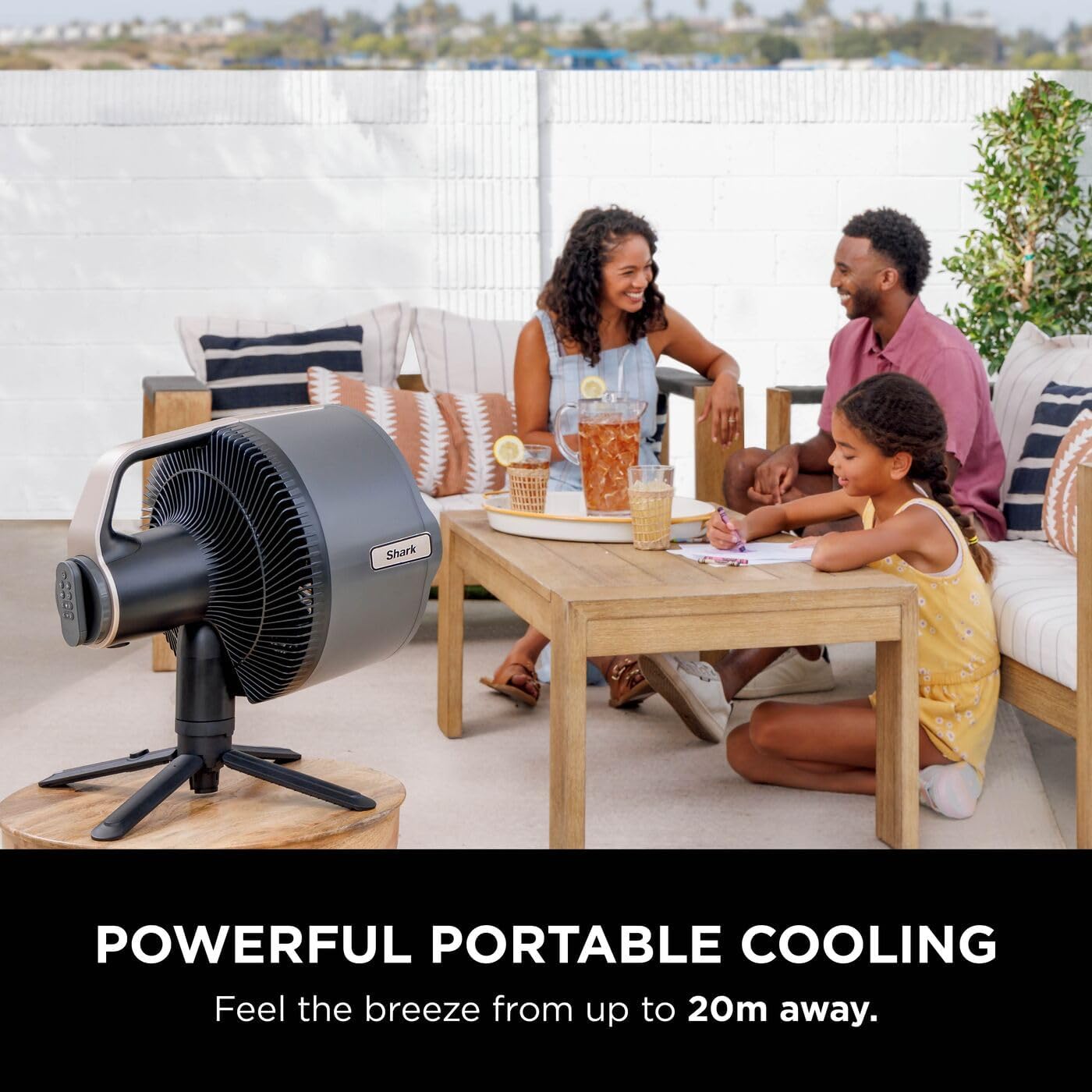 Shark FlexBreeze Pro Mist Cordless Fan for Indoor & Outdoor Use + Gift 🎁