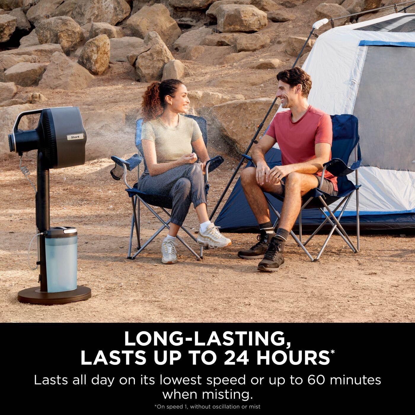 Shark FlexBreeze Pro Mist Cordless Fan for Indoor & Outdoor Use + Gift 🎁
